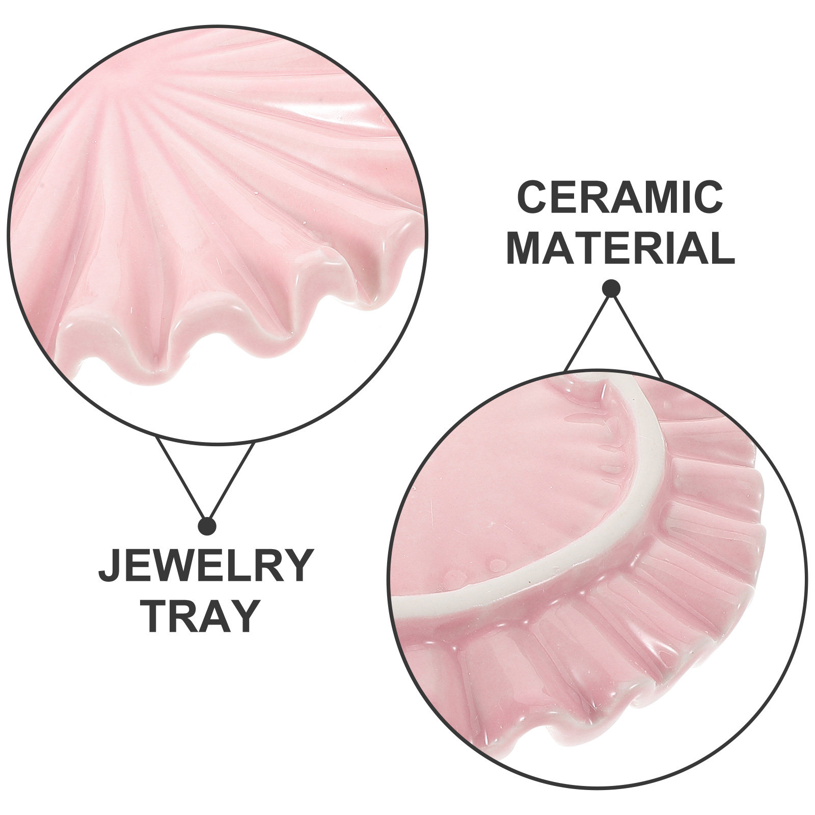 Ceramic Jewelry Tray Decorativ - огляд і ціна Ceramic Trinket Dish