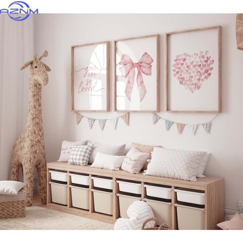 3pcs (Unframed Canvas Posters) - огляд і ціна Watercolor Poster Print