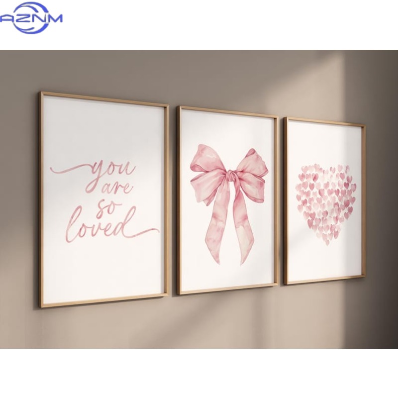 3pcs (Unframed Canvas Posters) - огляд і ціна Watercolor Poster Print