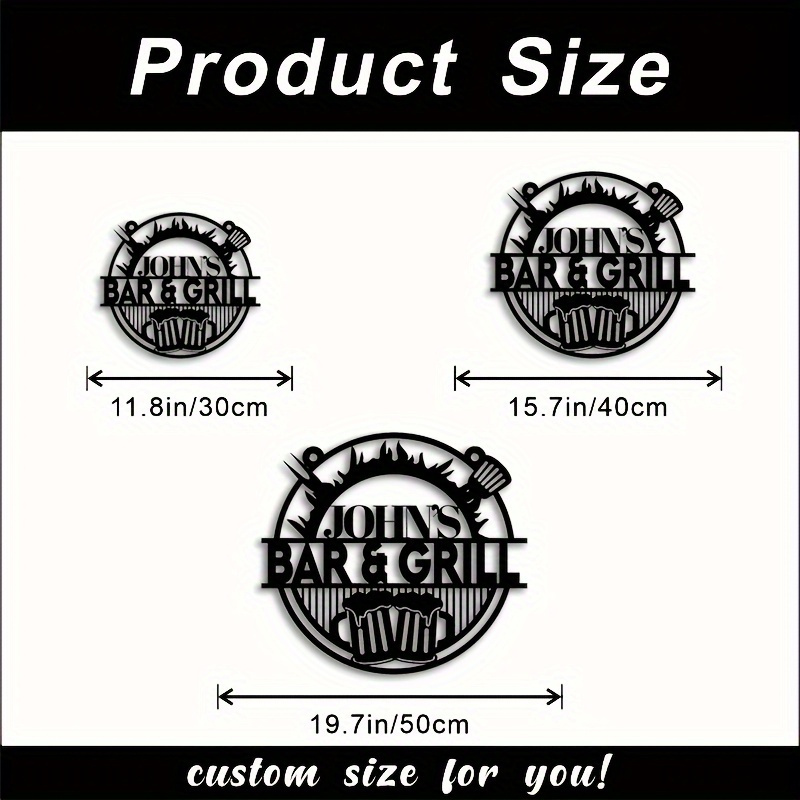 Customizable Wrought Iron Sign - огляд і ціна Home Decor Rustic