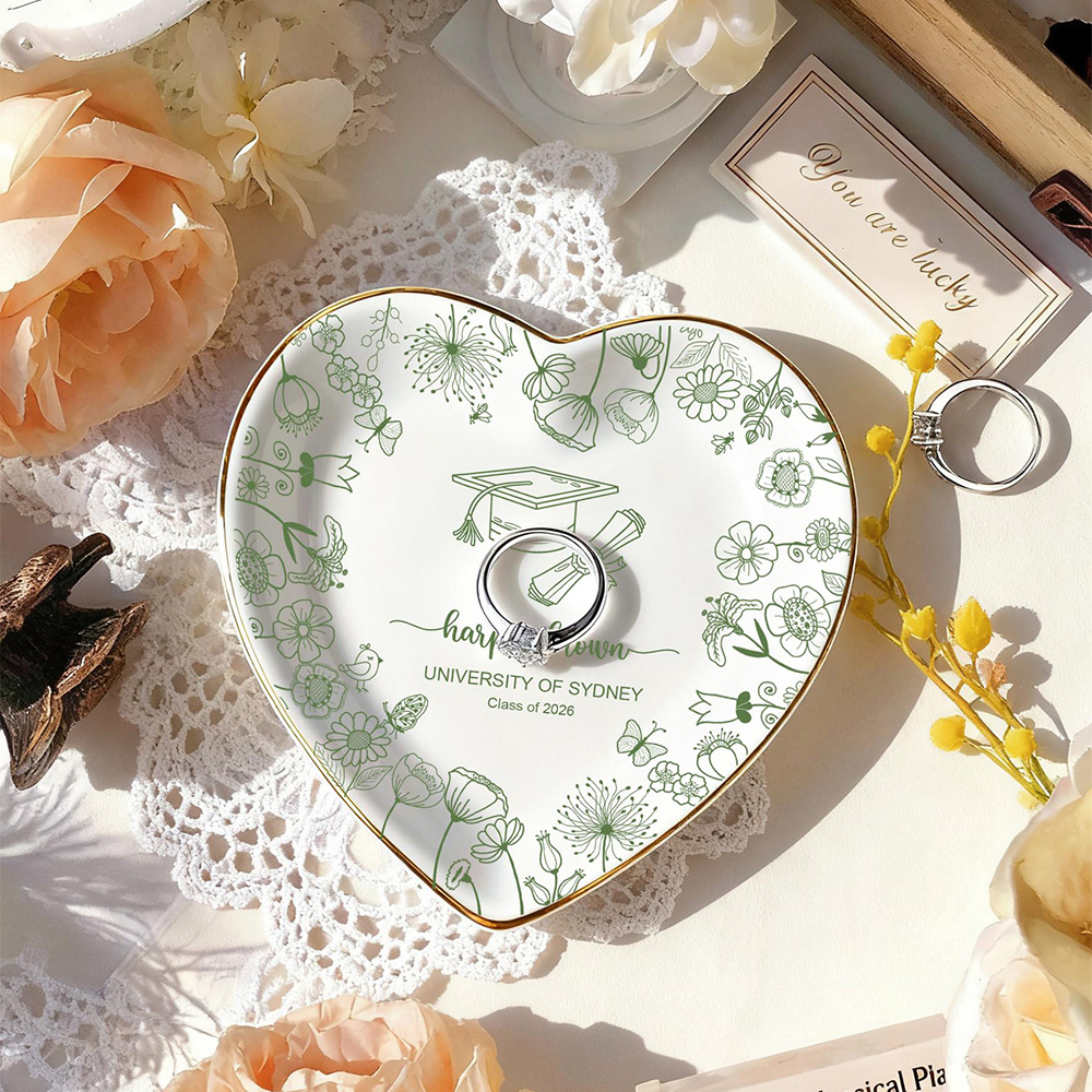 Personalised Bestie Photo Trin - огляд і ціна Ceramic Trinket Dish