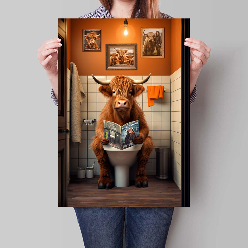 Goldendoodle Monkey Highland C - огляд і ціна Watercolor Poster Print