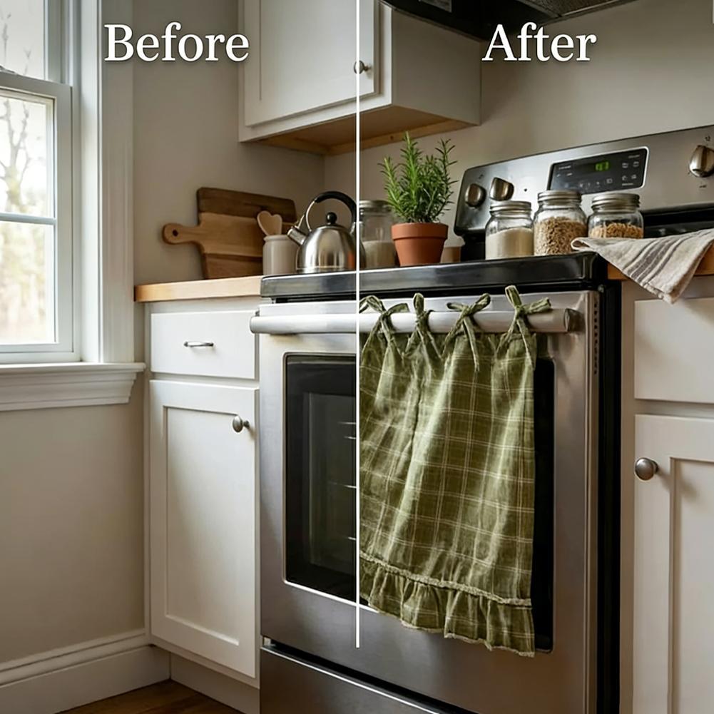 Oven Skirt Artisanal Farmhouse - огляд і ціна Home Decor Curtains