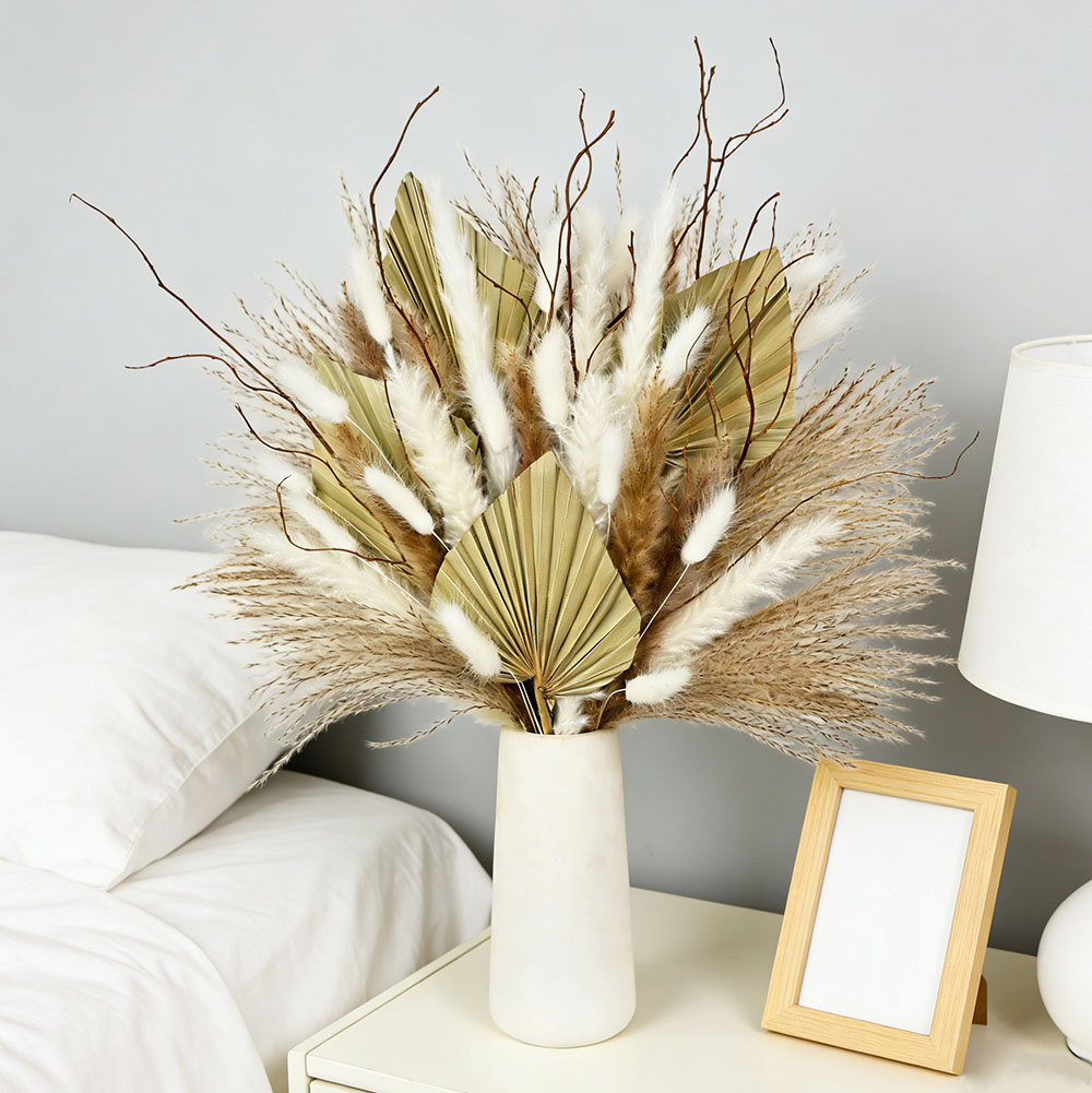 Natural Dried Palm Leaves Bouq - огляд і ціна Dried Flower Bouquet