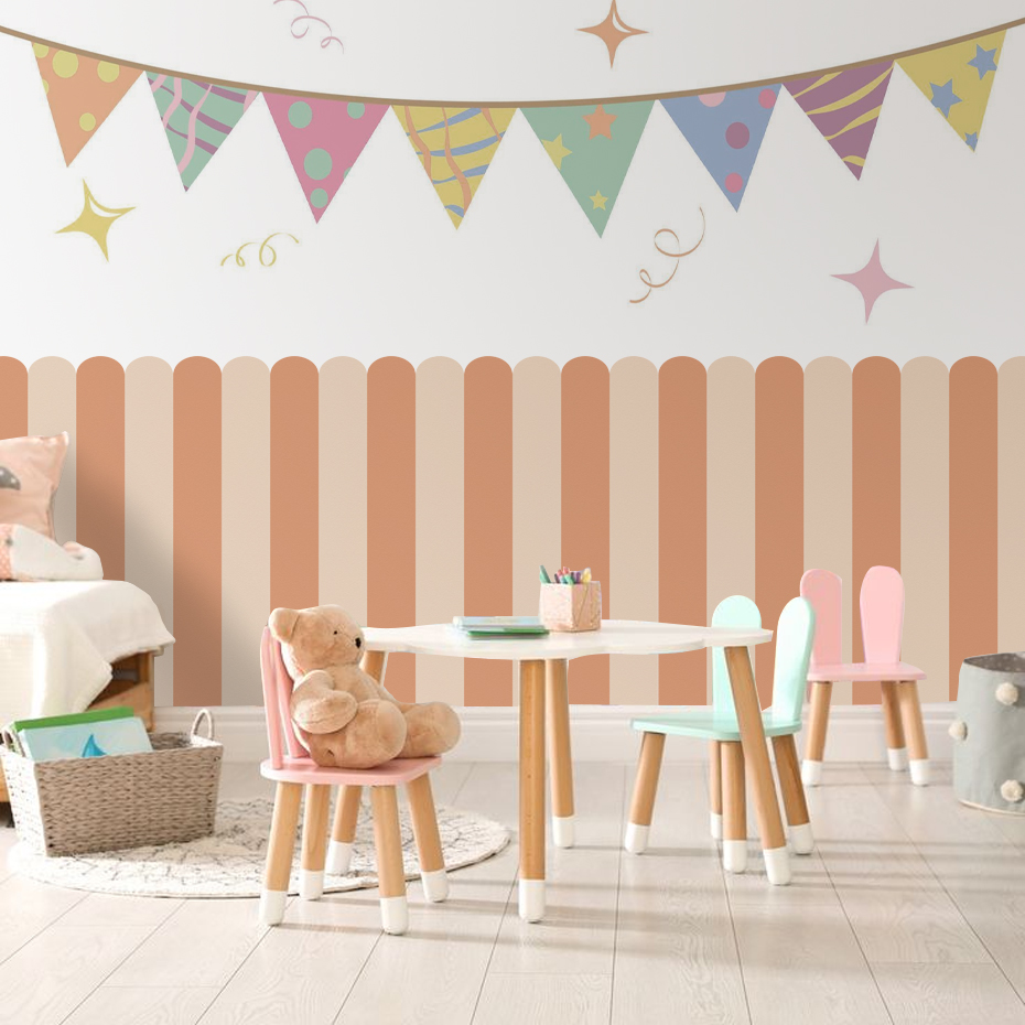 Multicolor Vertical Striped Ar - огляд і ціна Home Decor Kit