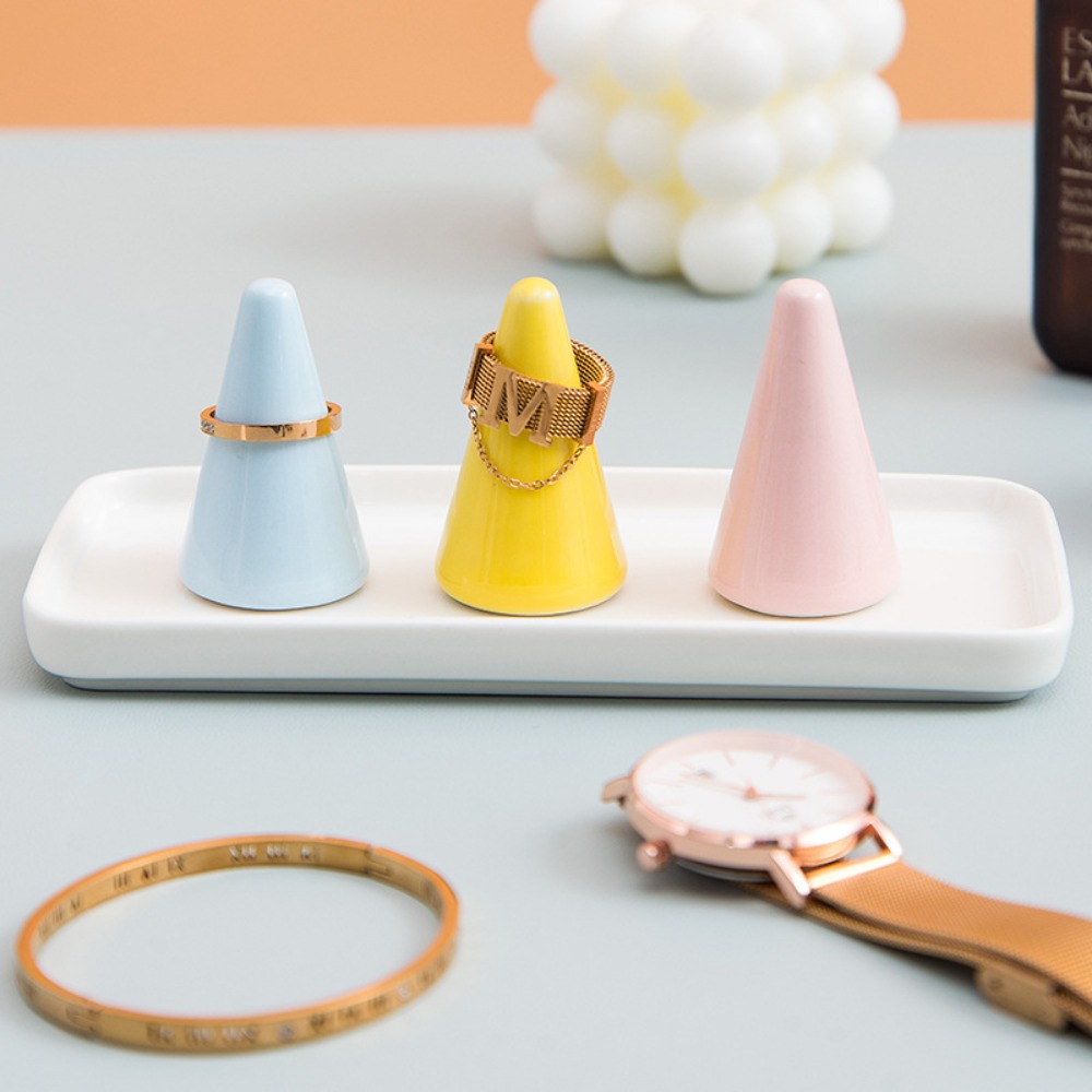 Jewelry Props Finger Shape Org - огляд і ціна Ceramic Trinket Dish