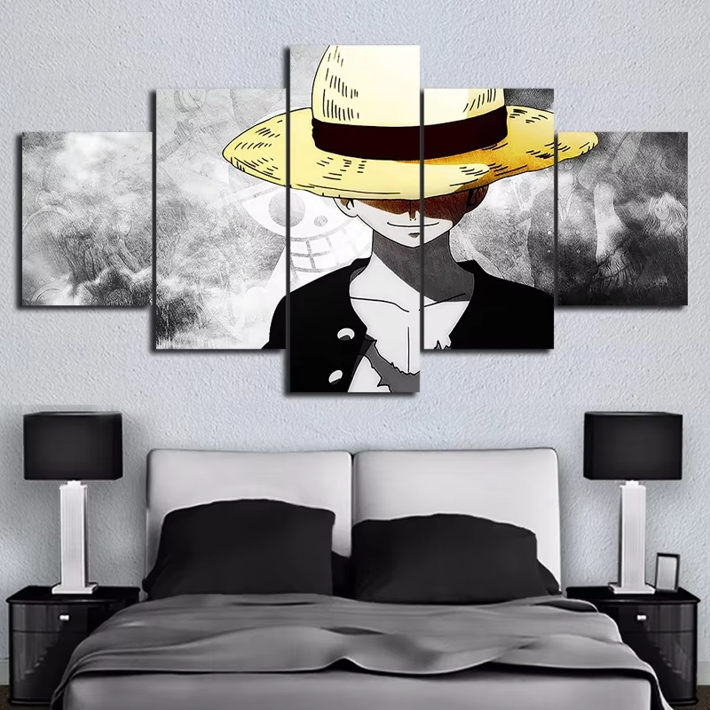 5 Piece HD Wall Art Anime Post - огляд і ціна Home Decor Kit