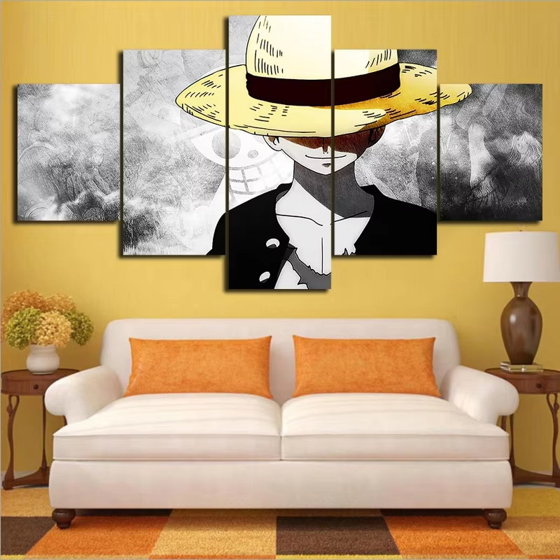 5 Piece HD Wall Art Anime Post - огляд і ціна Home Decor Kit