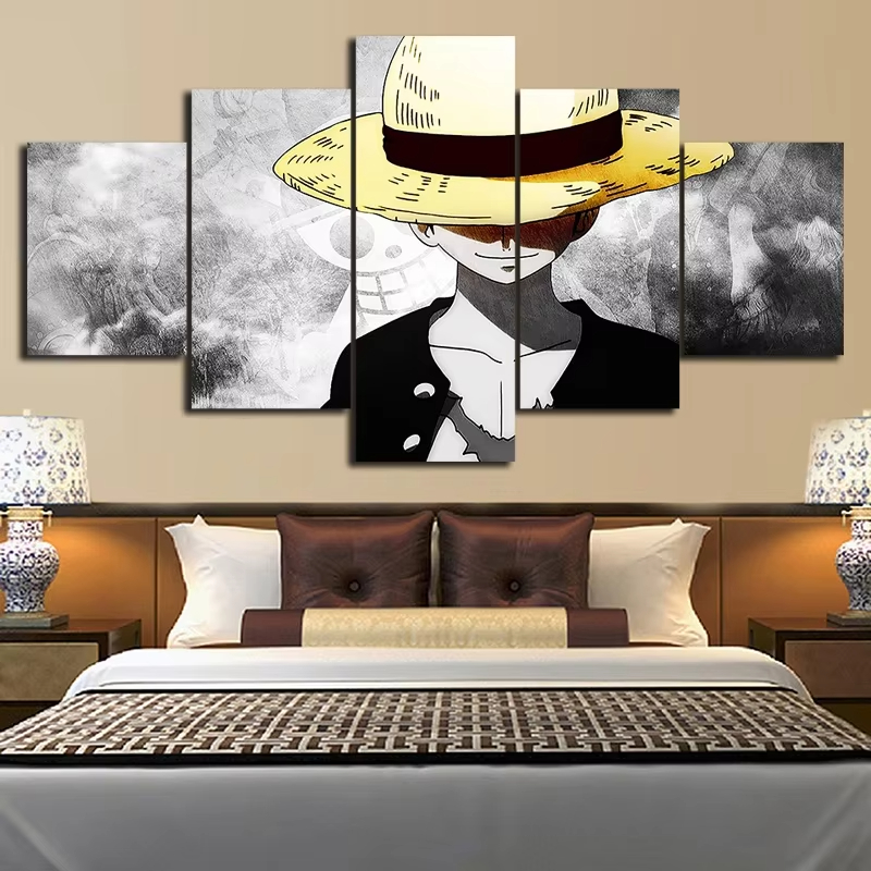 5 Piece HD Wall Art Anime Post - огляд і ціна Home Decor Kit