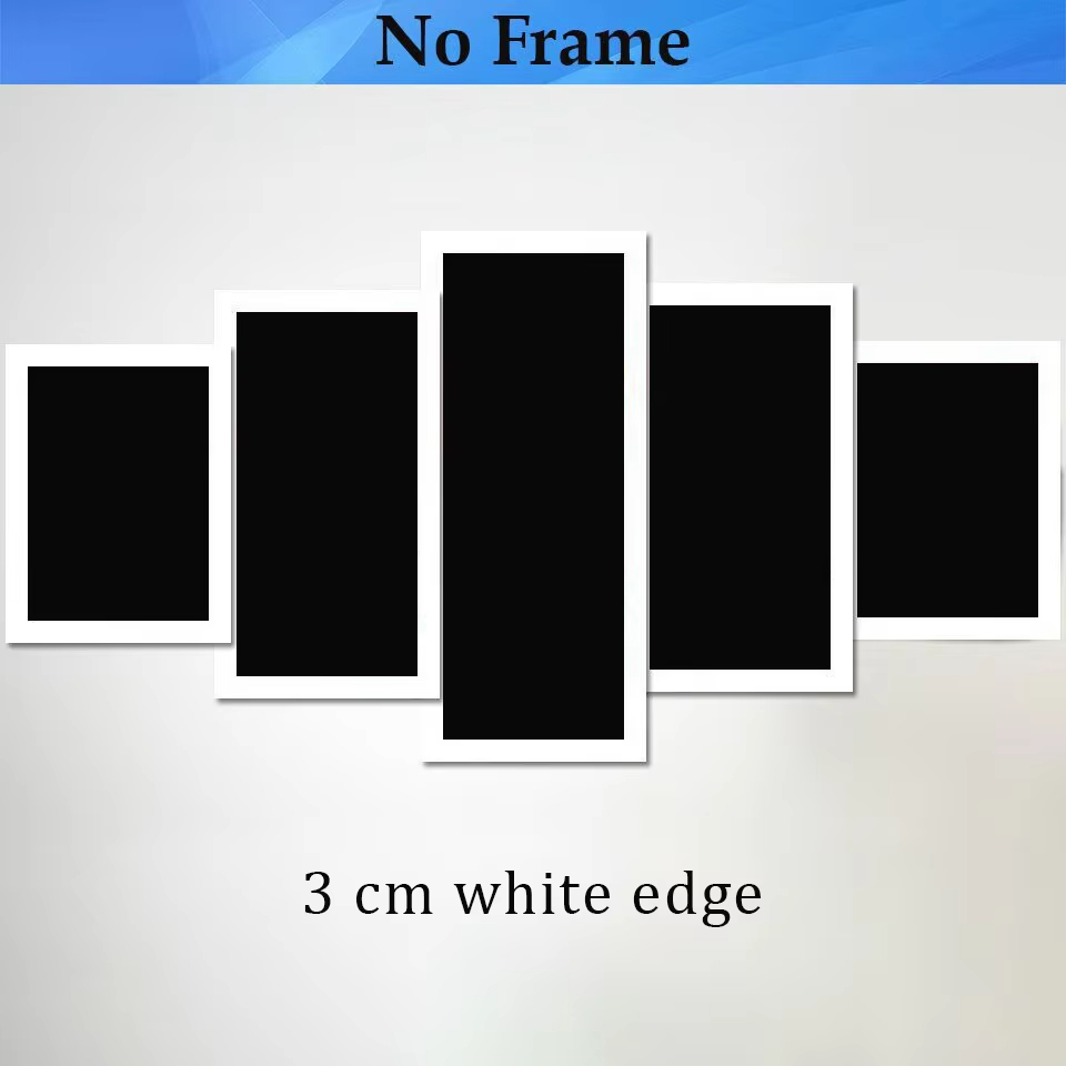 5 Piece HD Wall Art Anime Post - огляд і ціна Home Decor Kit